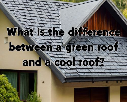 a cool roof intalled to a house