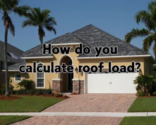 a well installed roof due to correct roofing calculation