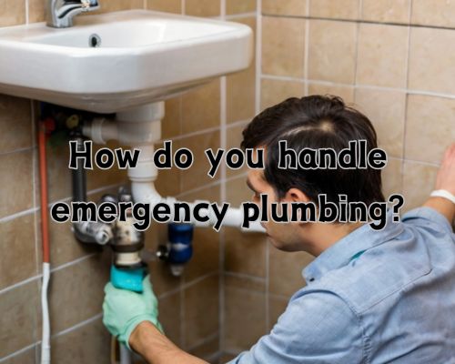 handling emergency plumbing at home