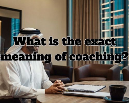 a happy Dubaian coach